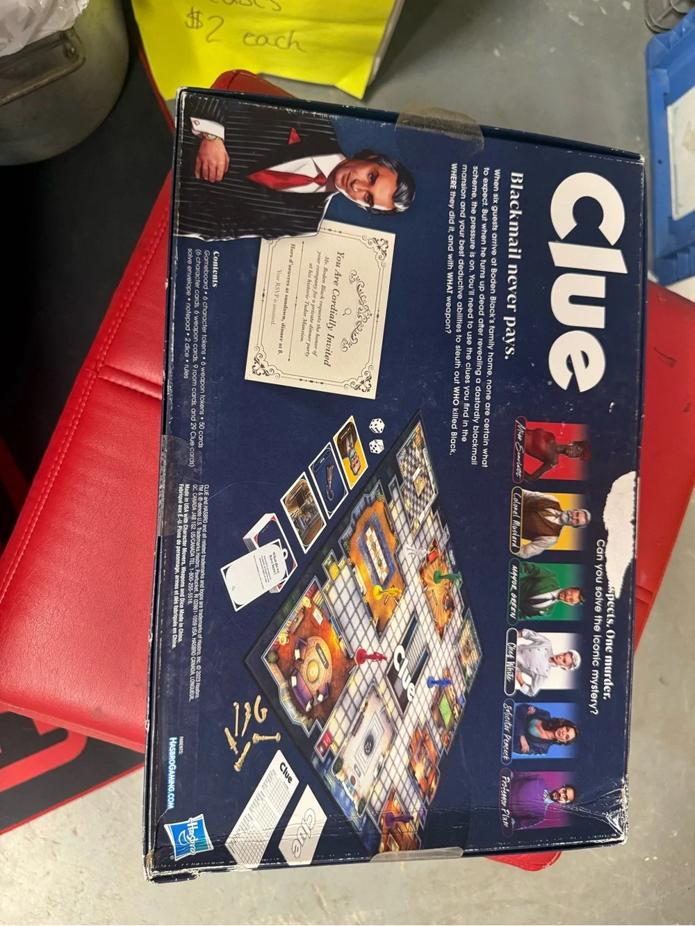Classic Mystery Family Game - clue